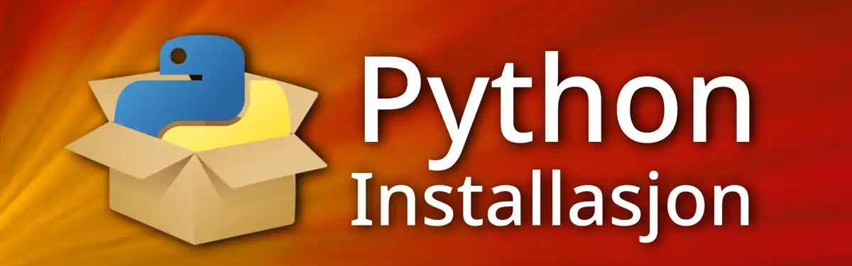 Header image for Python Installasjon
