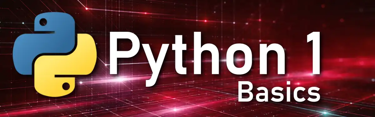 Header image for Python 1 - Basics
