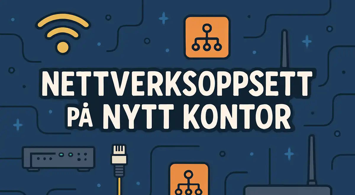 Header image for Tilbud på nettverks- og serveroppsett for nytt kontor
