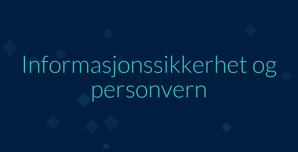 Header image for Sikkerhet